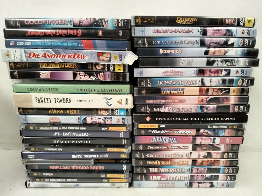 CARTON OF RUSSIAN AND KOREAN DVDS — NZ auction result
