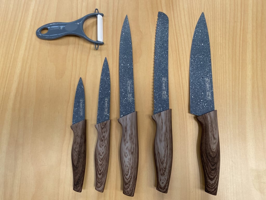 6 PIECE KITCHEN KNIFE SET — NZ auction result