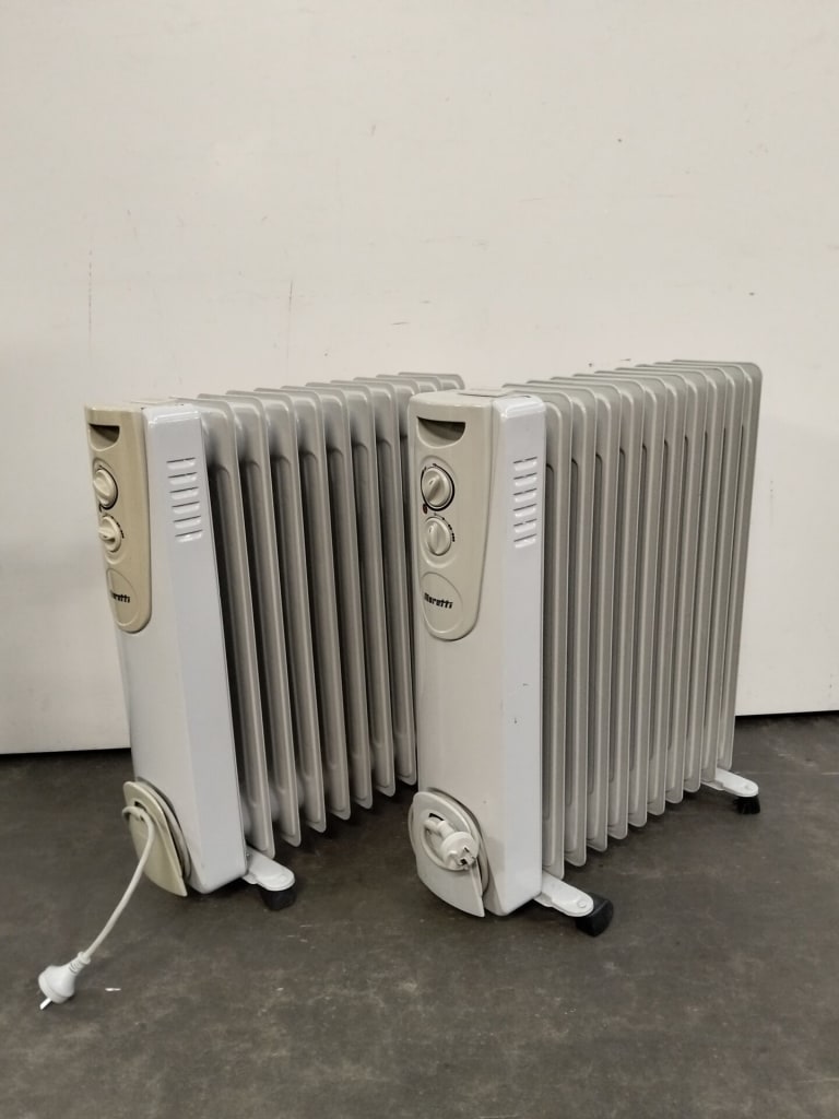 2 OIL FIN HEATERS — NZ auction result