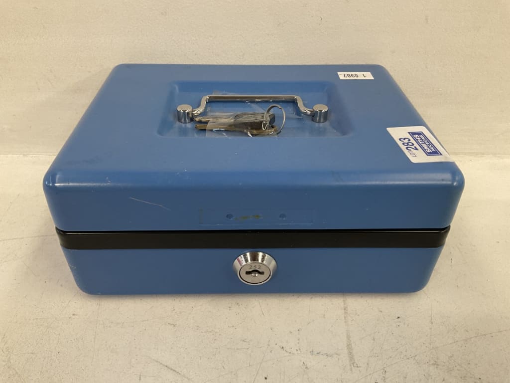 CASH BOX WITH KEYS — NZ auction result