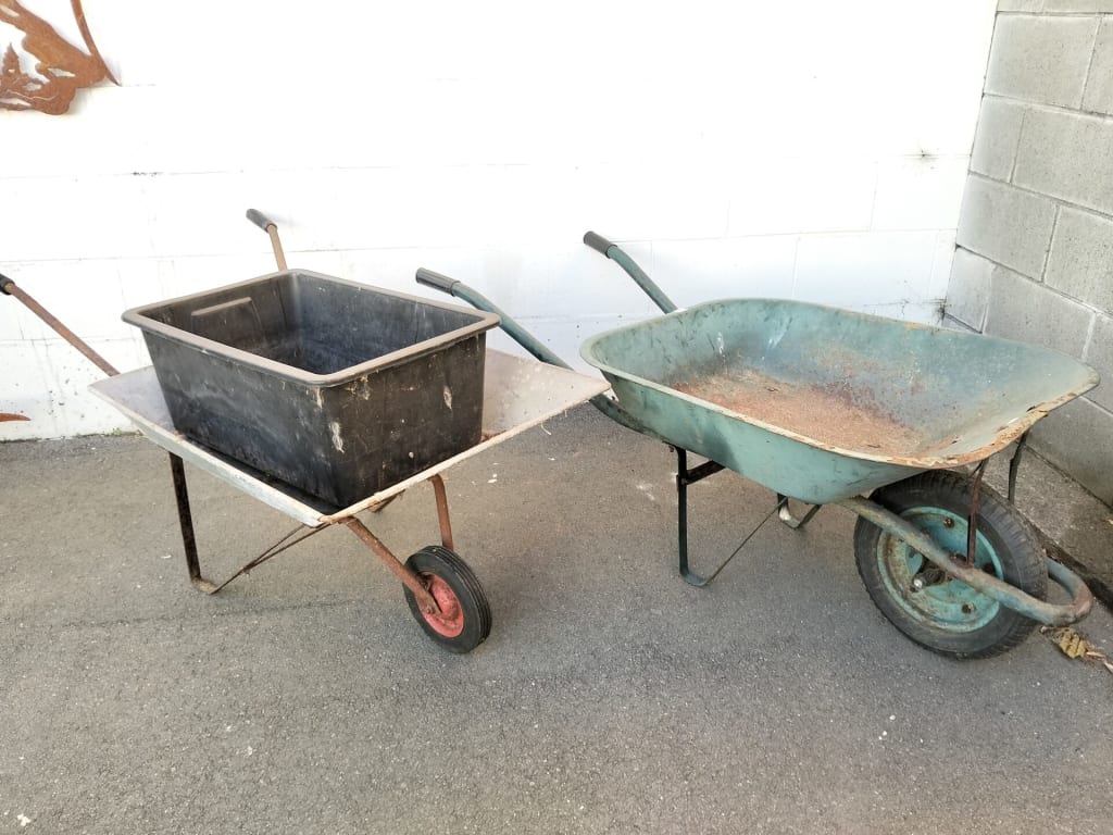 2 WHEELBARROWS — NZ auction result