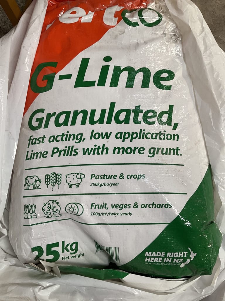 G-LIME LIME PRILLS — NZ auction result