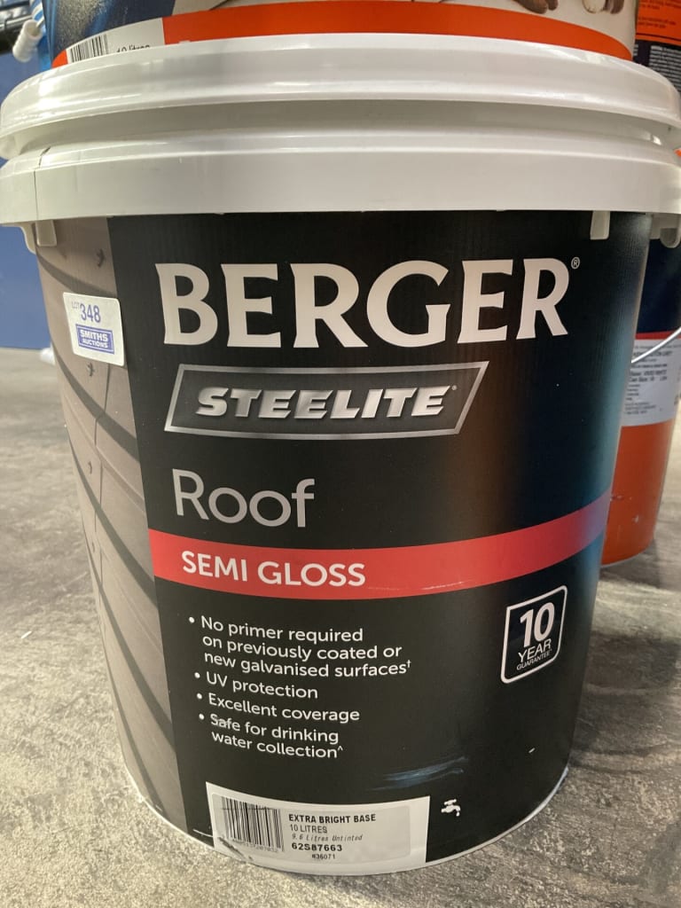 MISTINTED BERGER ROOF PAINT — NZ auction result