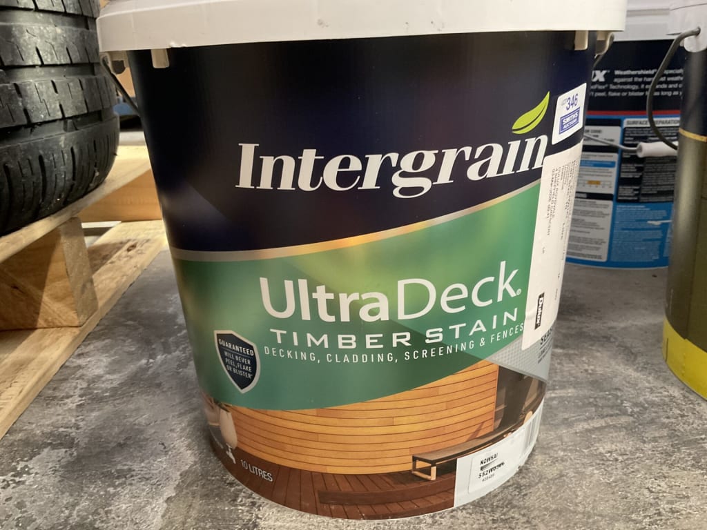MISTINTED INTERGRAIN DECK TIMBER STAIN — NZ auction result