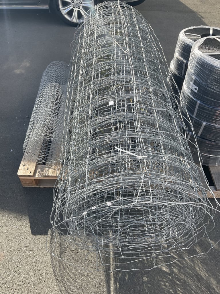 PART ROLL OF DEER NETTING &amp; ROLL MESH — NZ auction result