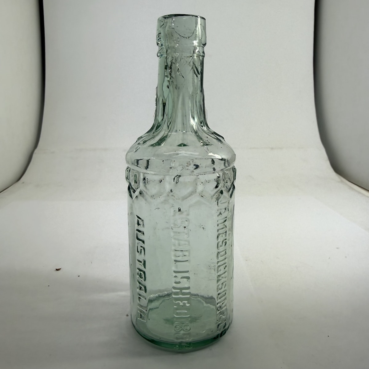 Sample Cordial. James Dickson & Co, Established 1854, Australia. Aqua. 2 oz.