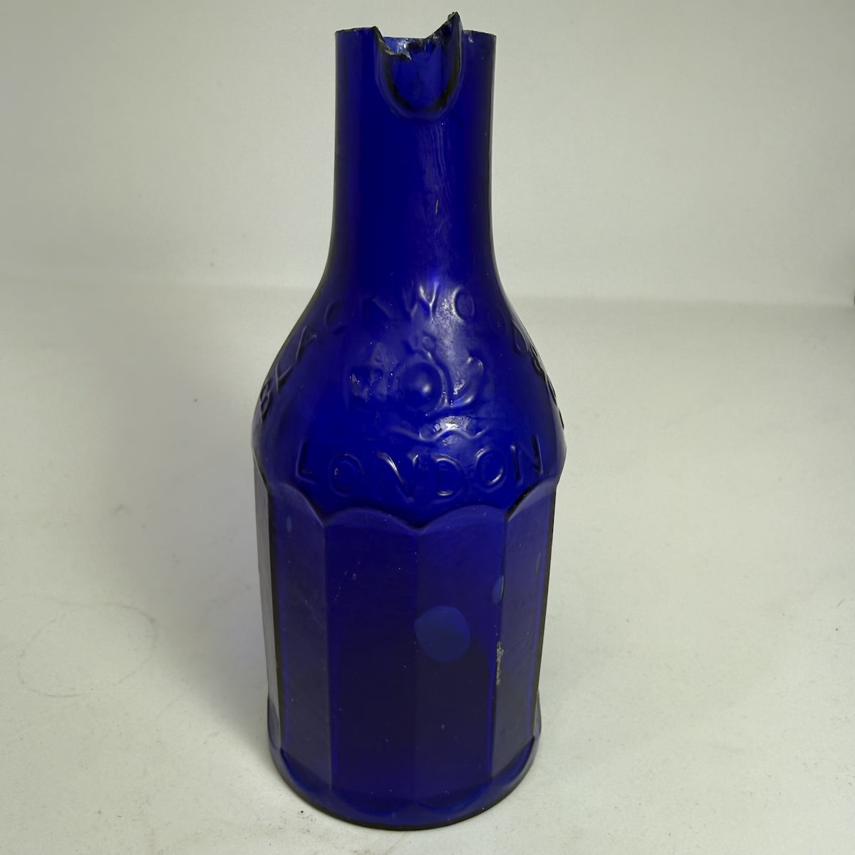 Ink. Blackwoods Patent Syphon. Blackwood & Co London. Coat of Arms. Royal Letters Patent. Cobalt Blue.