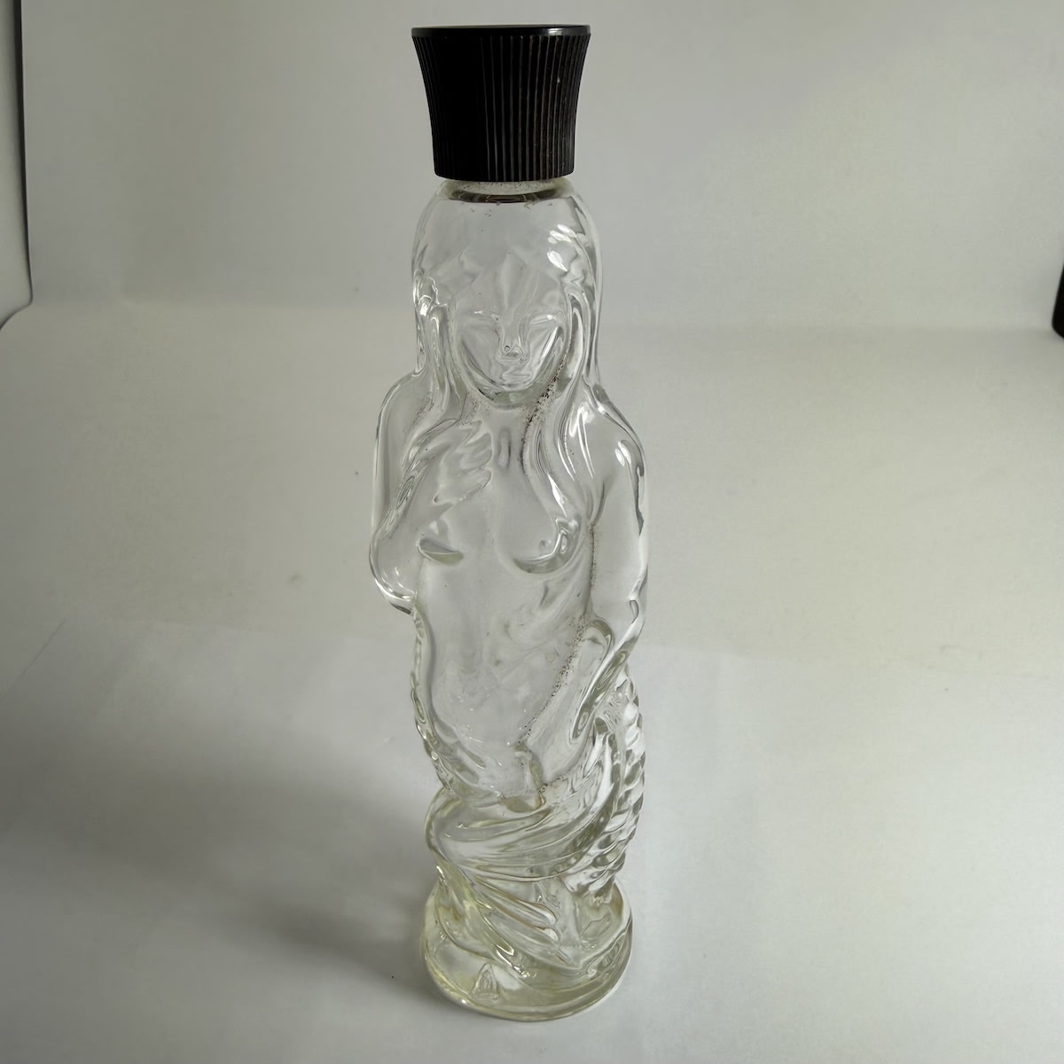 Figural Perfume Bottle. Mermaid. Yardley. Bottle Made in Italy. 160 mm tall with cap.