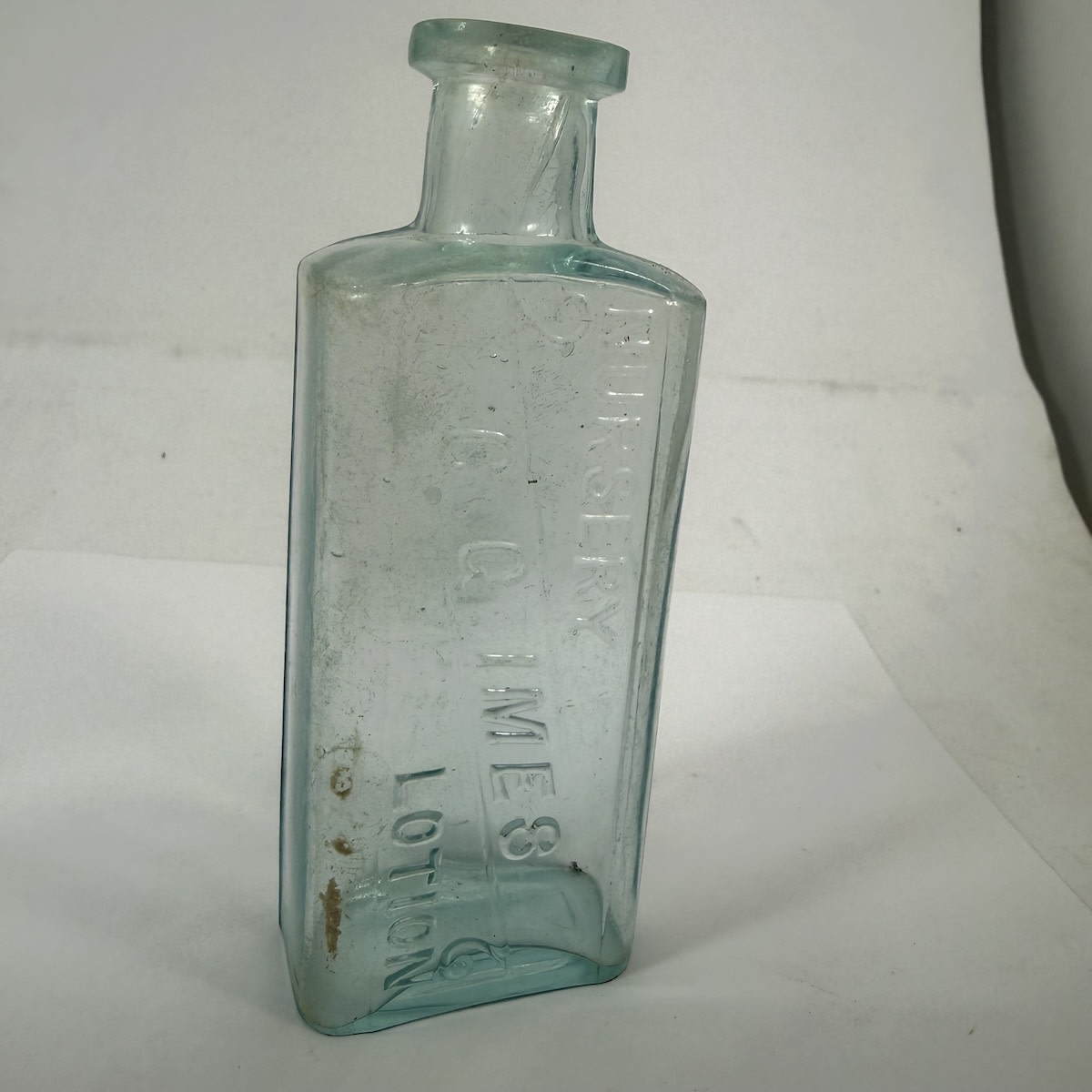 Medicine. C. G. Imes, Nursery Lotion. Aqua. 3 oz. 122 mm. (South Melbourne, Victoria)