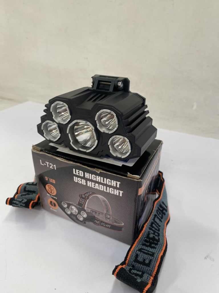 LED HEADLAMP WITH USB CHARGER — NZ auction result