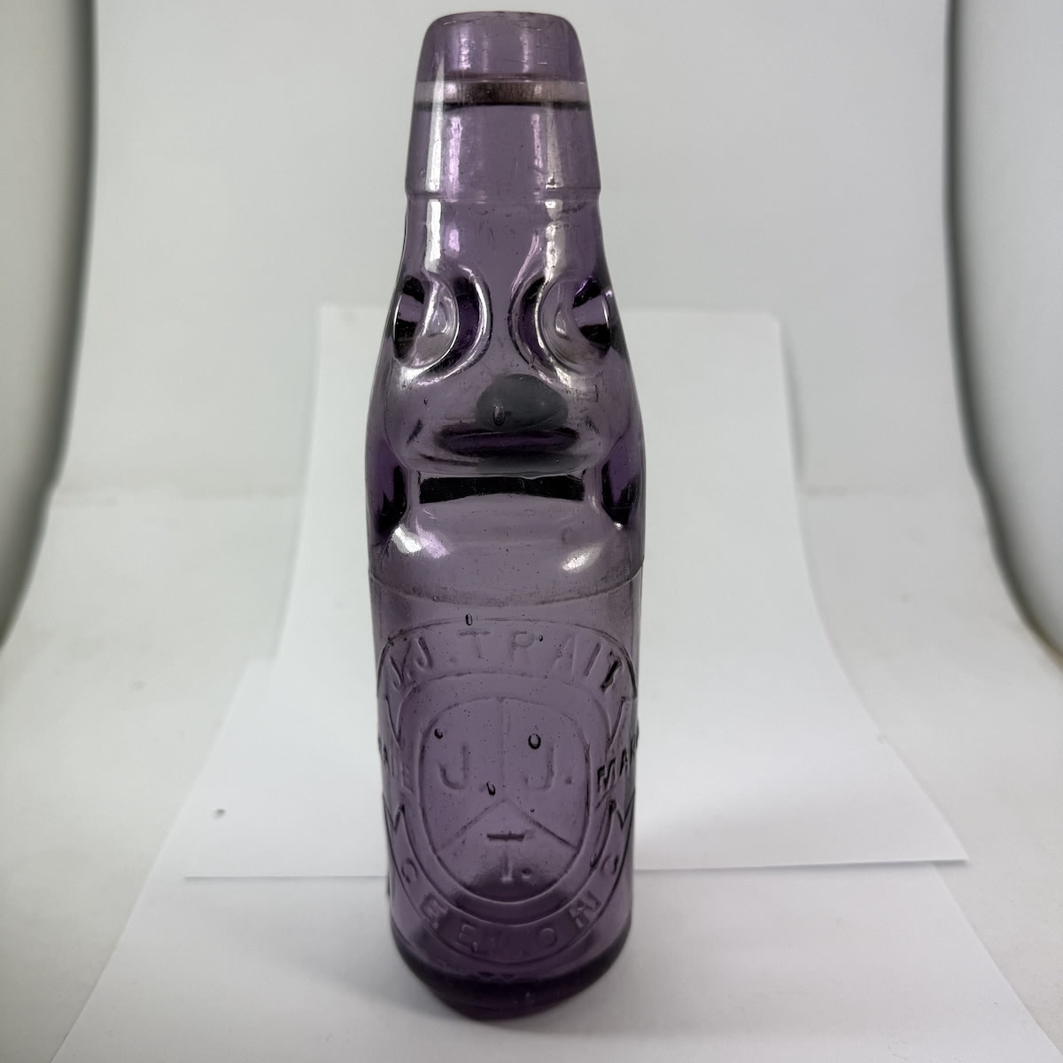 Codd. J. J. Trait, Geelong. Sun Coloured Amethyst. Dobson. 6 oz. (Victoria)