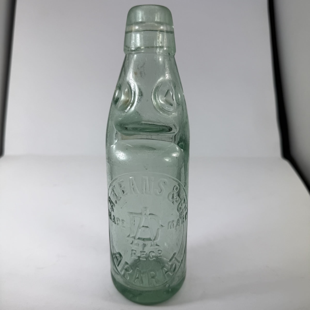 Codd. A. Deans & Co, Ararat. Melbourne Glassworks. Dobson. 6 oz. (Victoria)