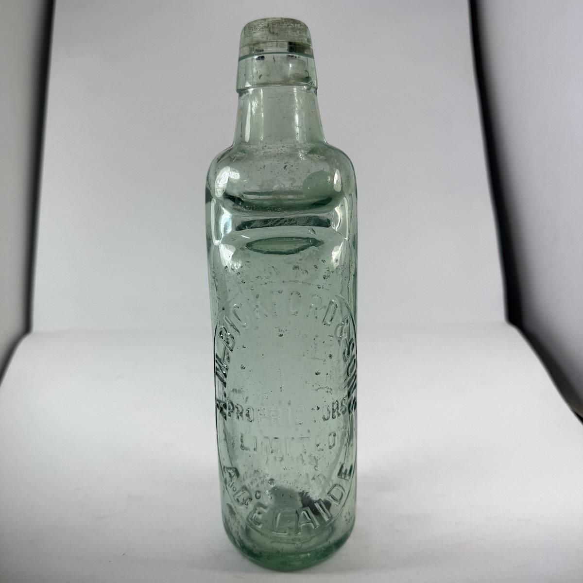 Codd. A. M. Bickford & Sons, Proprietors Limited, Adelaide. M. G. B. W. Co makers Melbourne. All Way Pour. 10 oz. (South Australia)