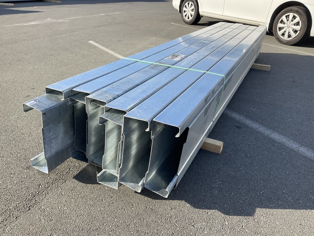 12 GALV PURLINS 300MM — NZ auction result