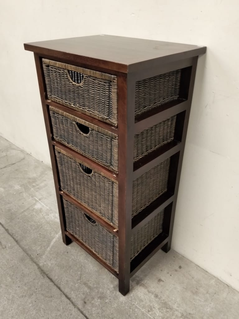 4 DRAWER STORAGE UNIT — NZ auction result