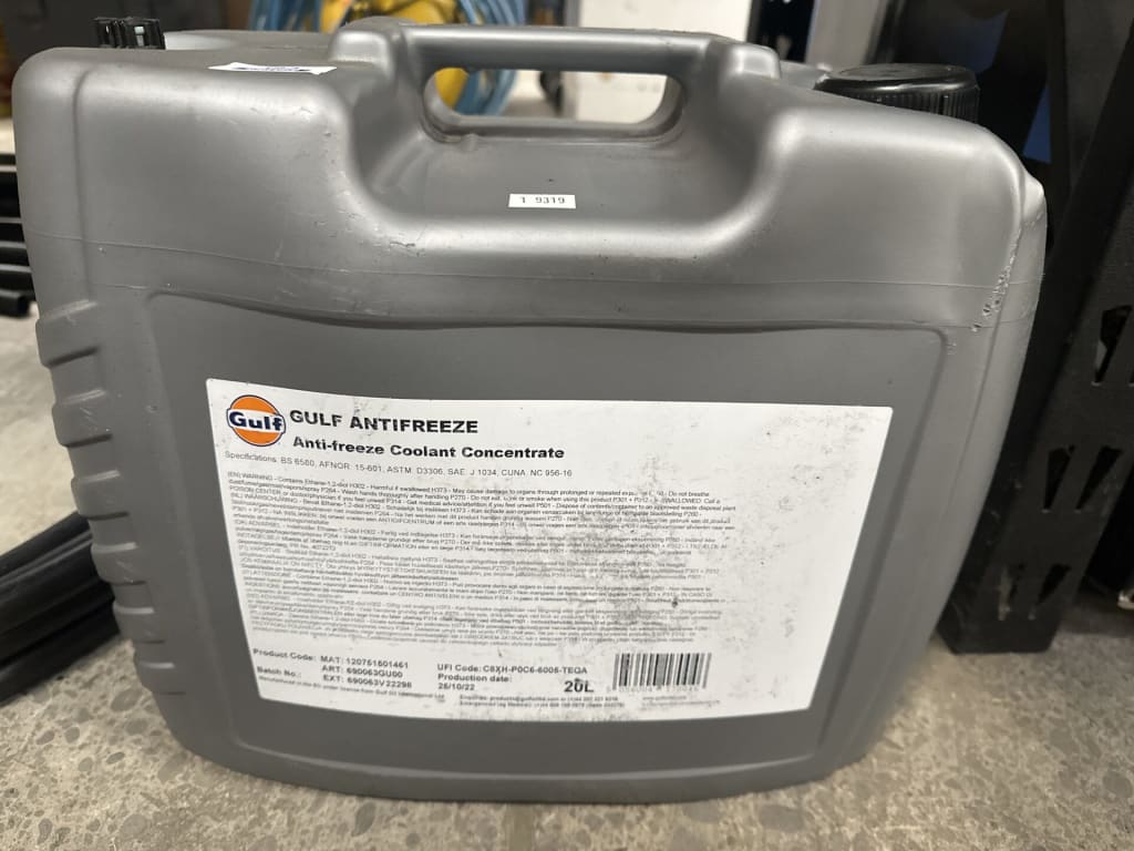 GULF ANTIFREEZE — NZ auction result