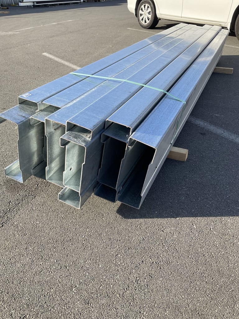 11 GALV PURLINS 300MM — NZ auction result