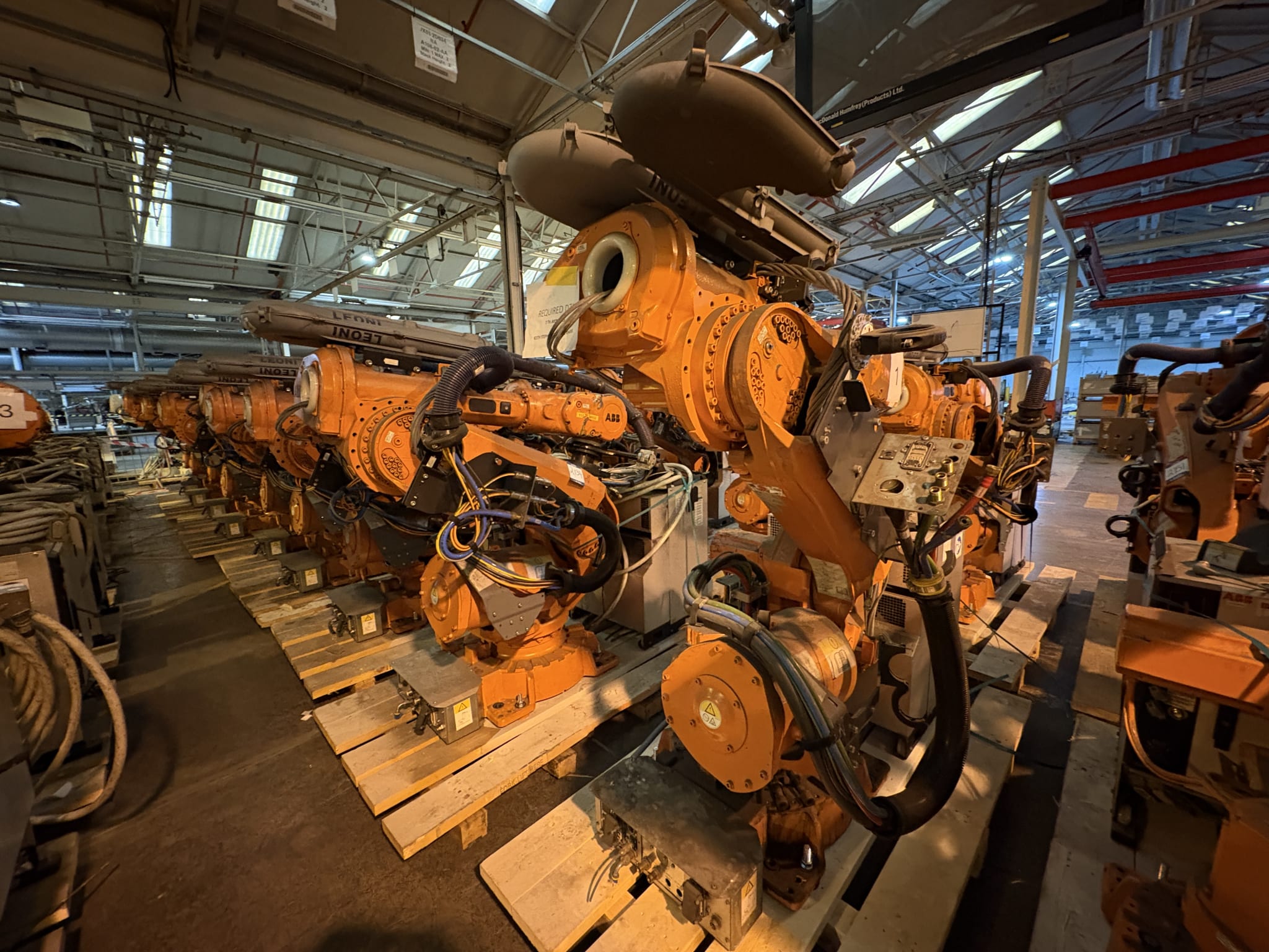 Used Industrial Robot ABB 6640
