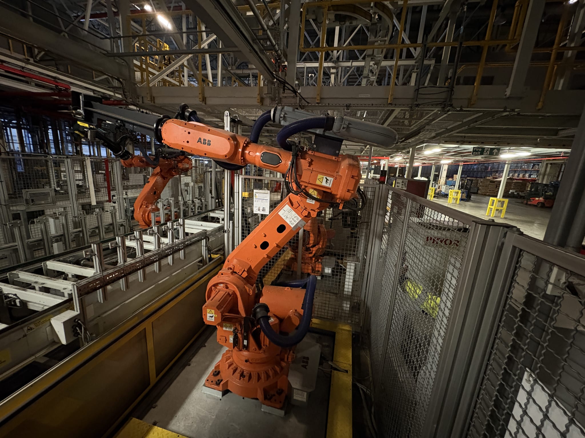 Used Industrial Robot ABB 6640