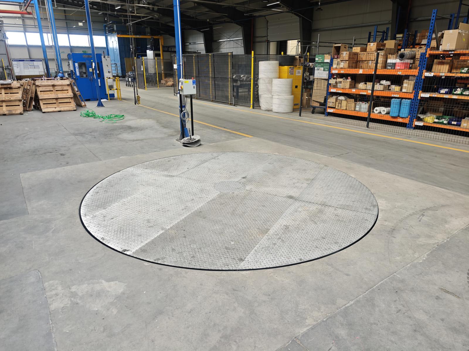 Rotating platform 4000 mm ⌀