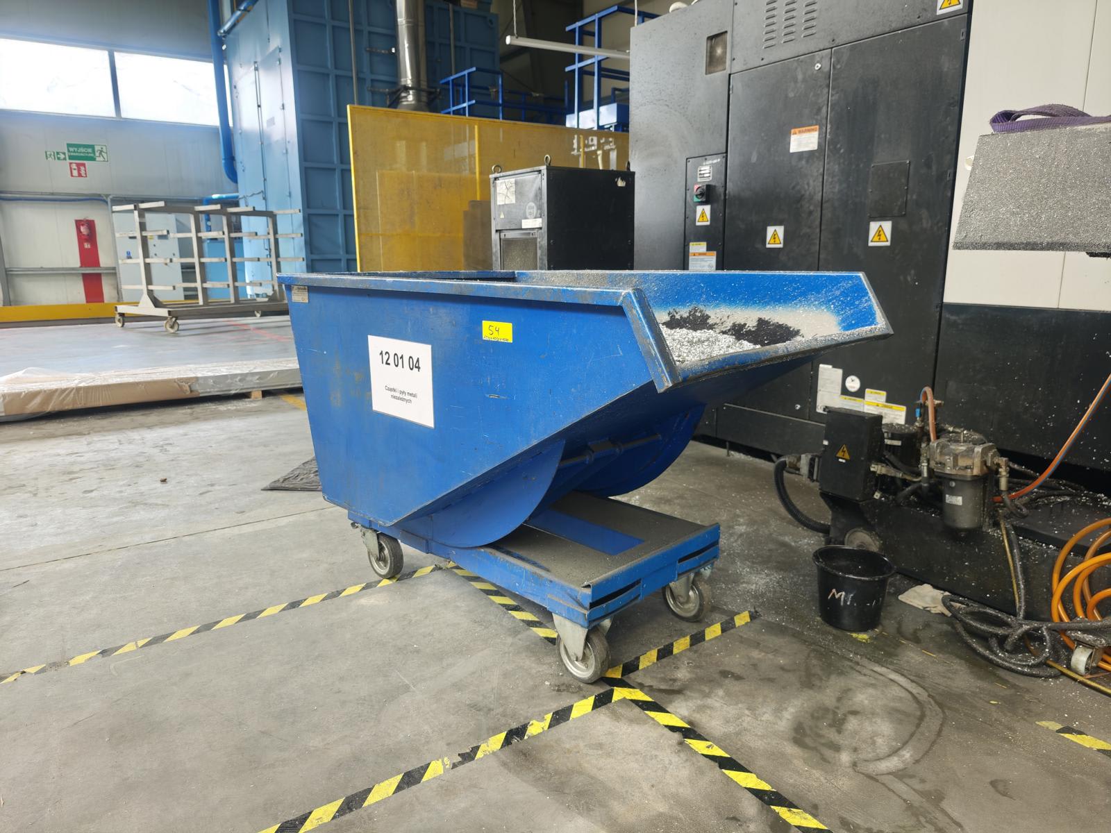 Mobile tipping container TECHNOSTAL