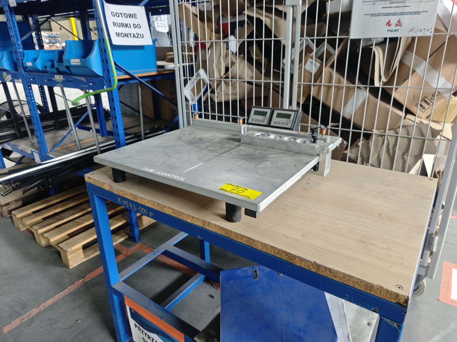 Digital pipe measuring and marking-out table TUBOCONTROL