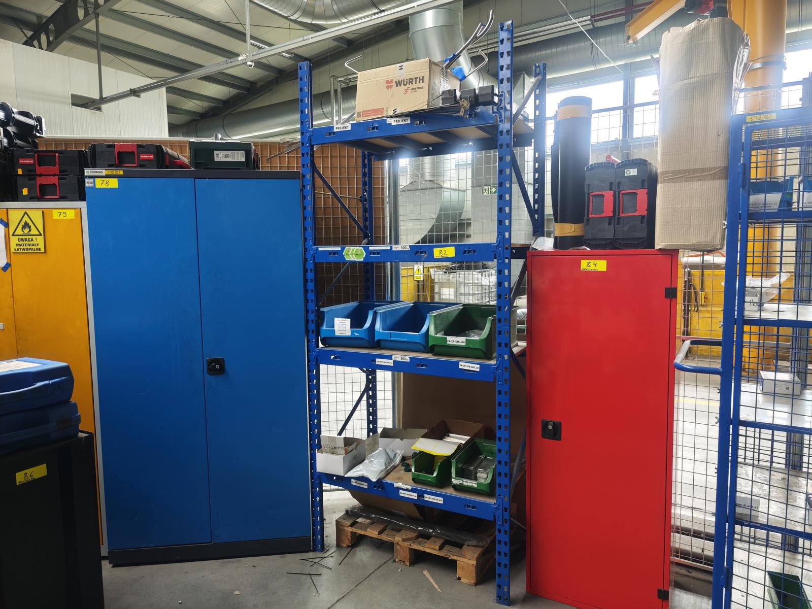 Workshop shelving