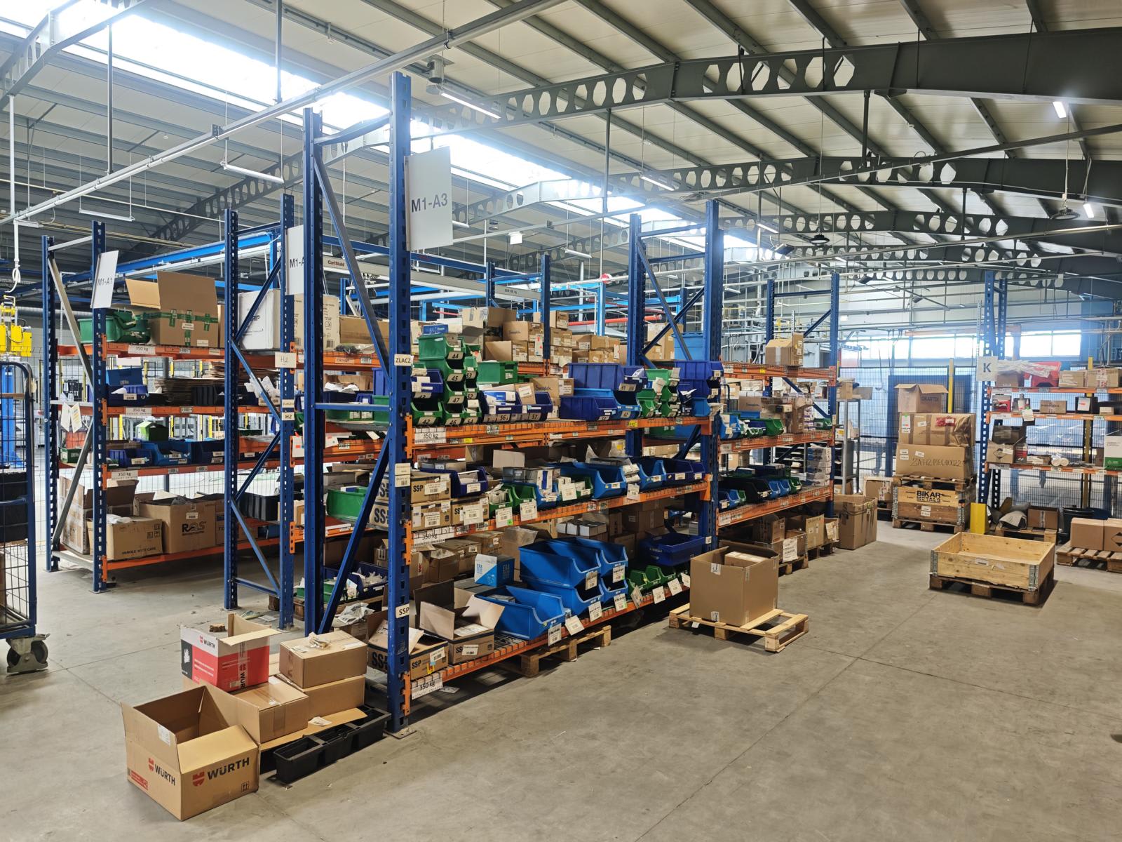 (2) Storage racking