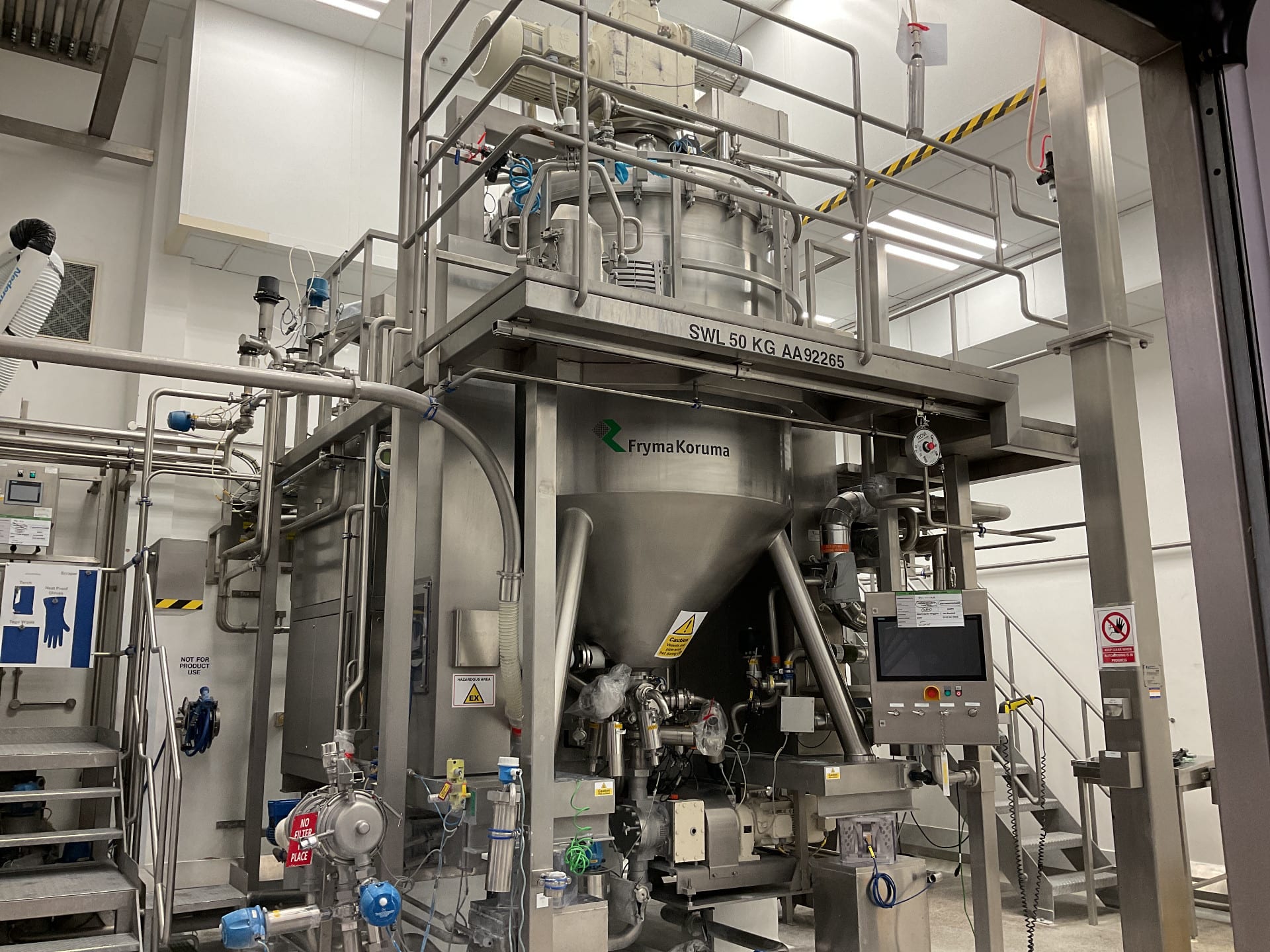 Processing Mixer/ Reactor System Fryma Koruma Disho S180/3500 | 2000