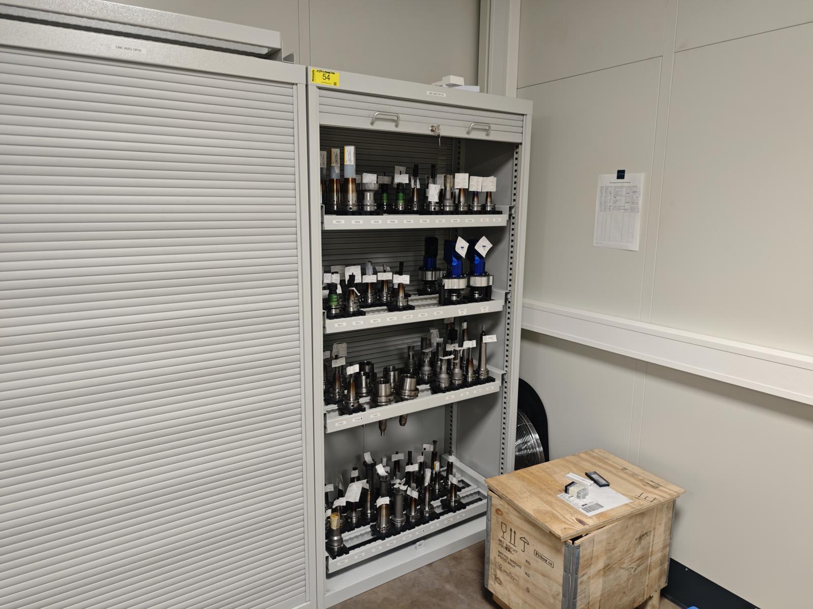 Workshop cabinet with high-value contents ATLAS COPCO