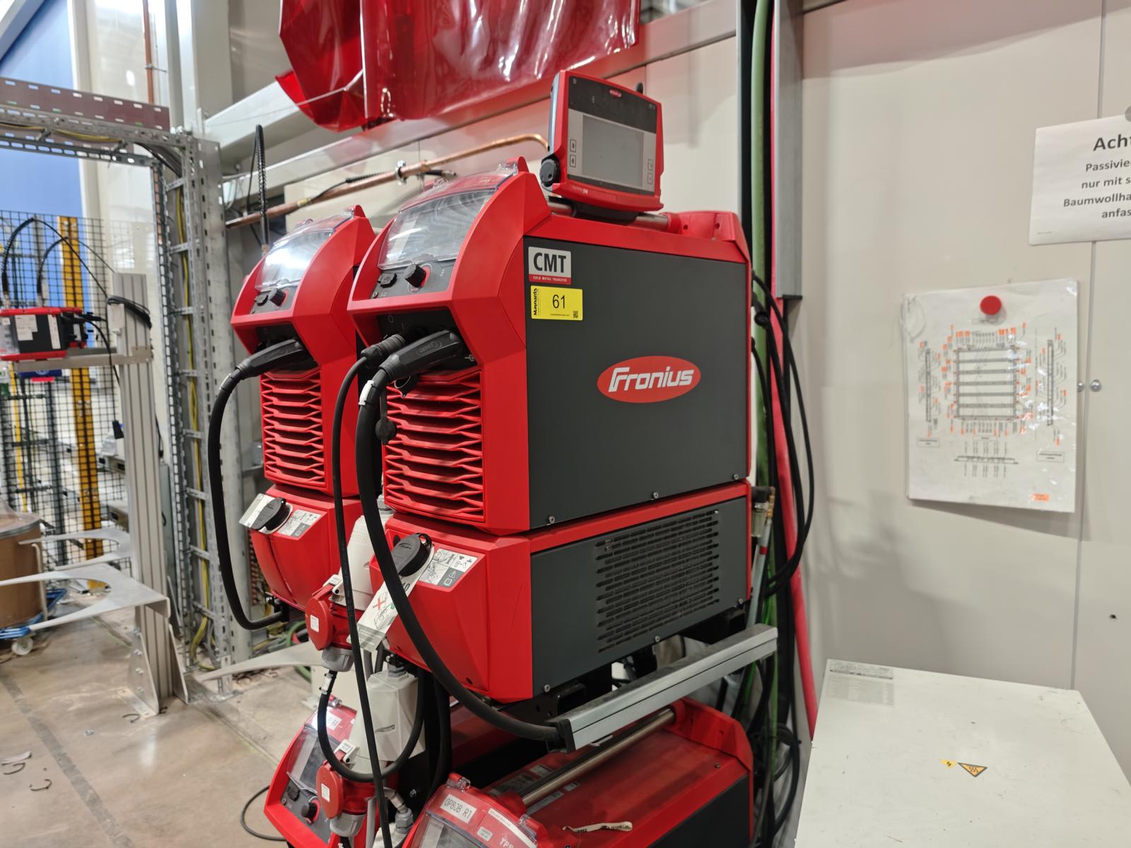 Welding system with wire feed unit and welding power source FRONIUS