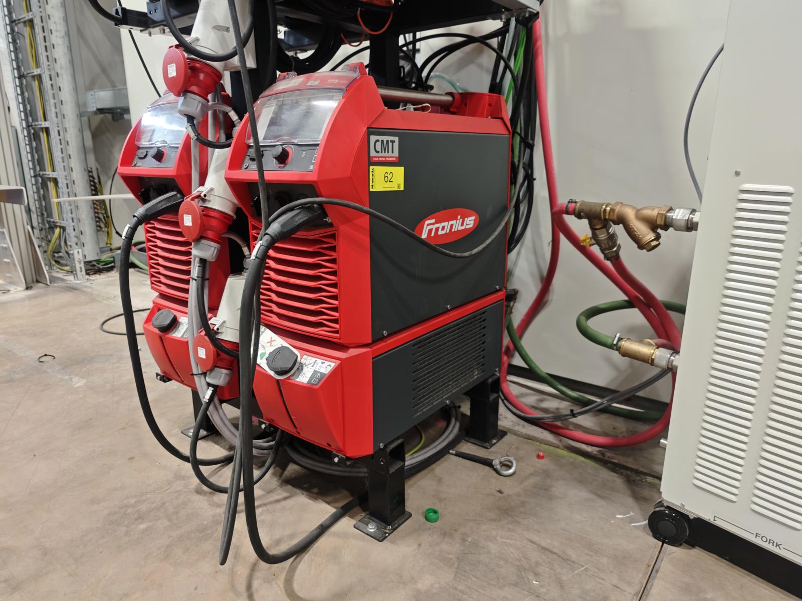 Welding system with wire feed unit and welding power source FRONIUS