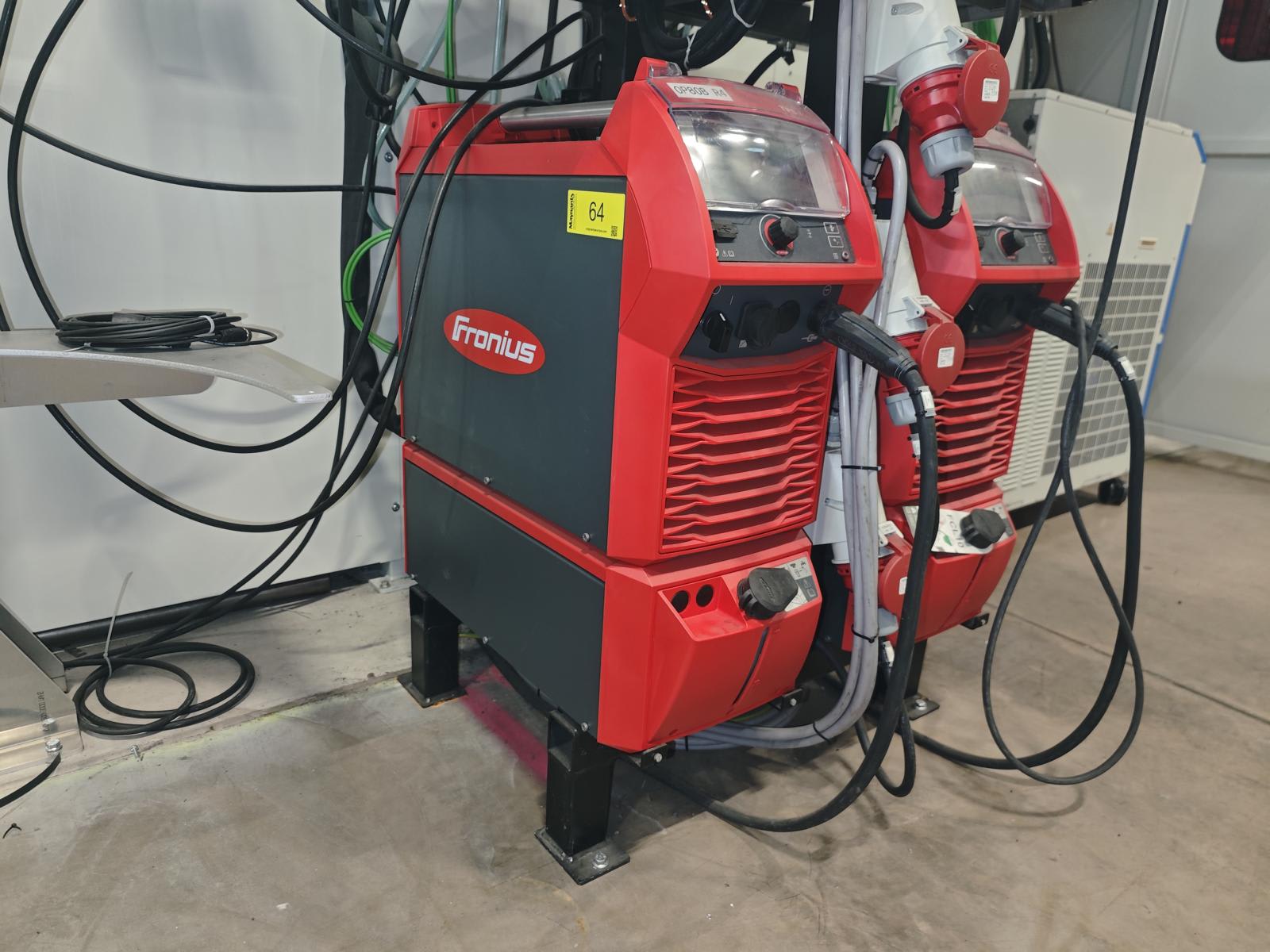 Welding system with wire feed unit and welding power source FRONIUS