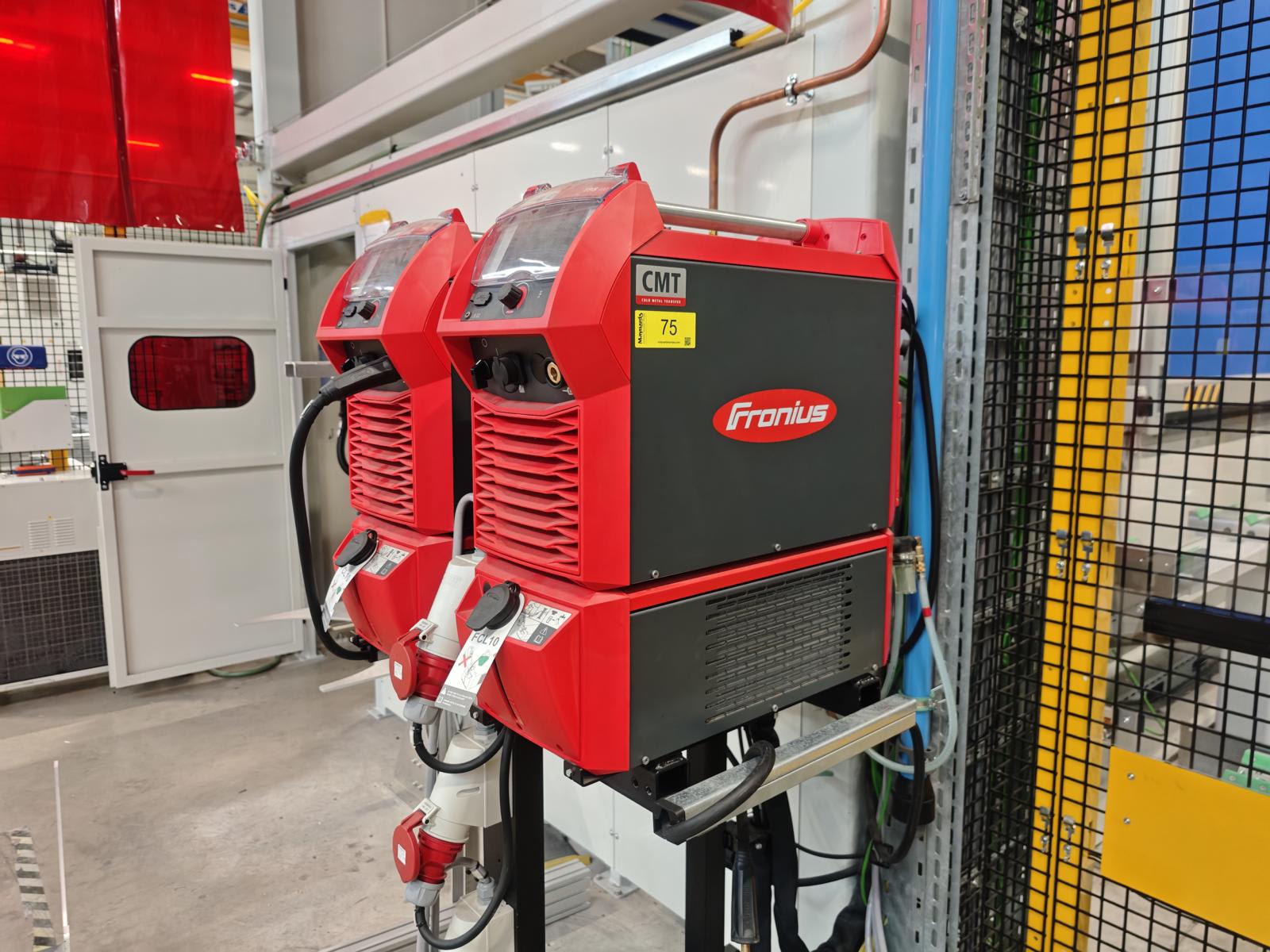Welding system with wire feed unit and welding power source FRONIUS