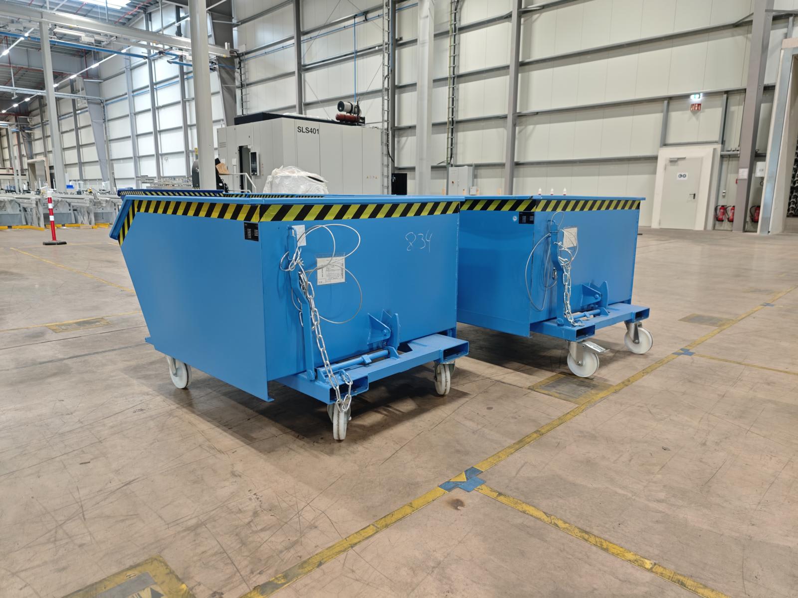 Rollable tipping containers BAUER GU-R 1000 | 2023