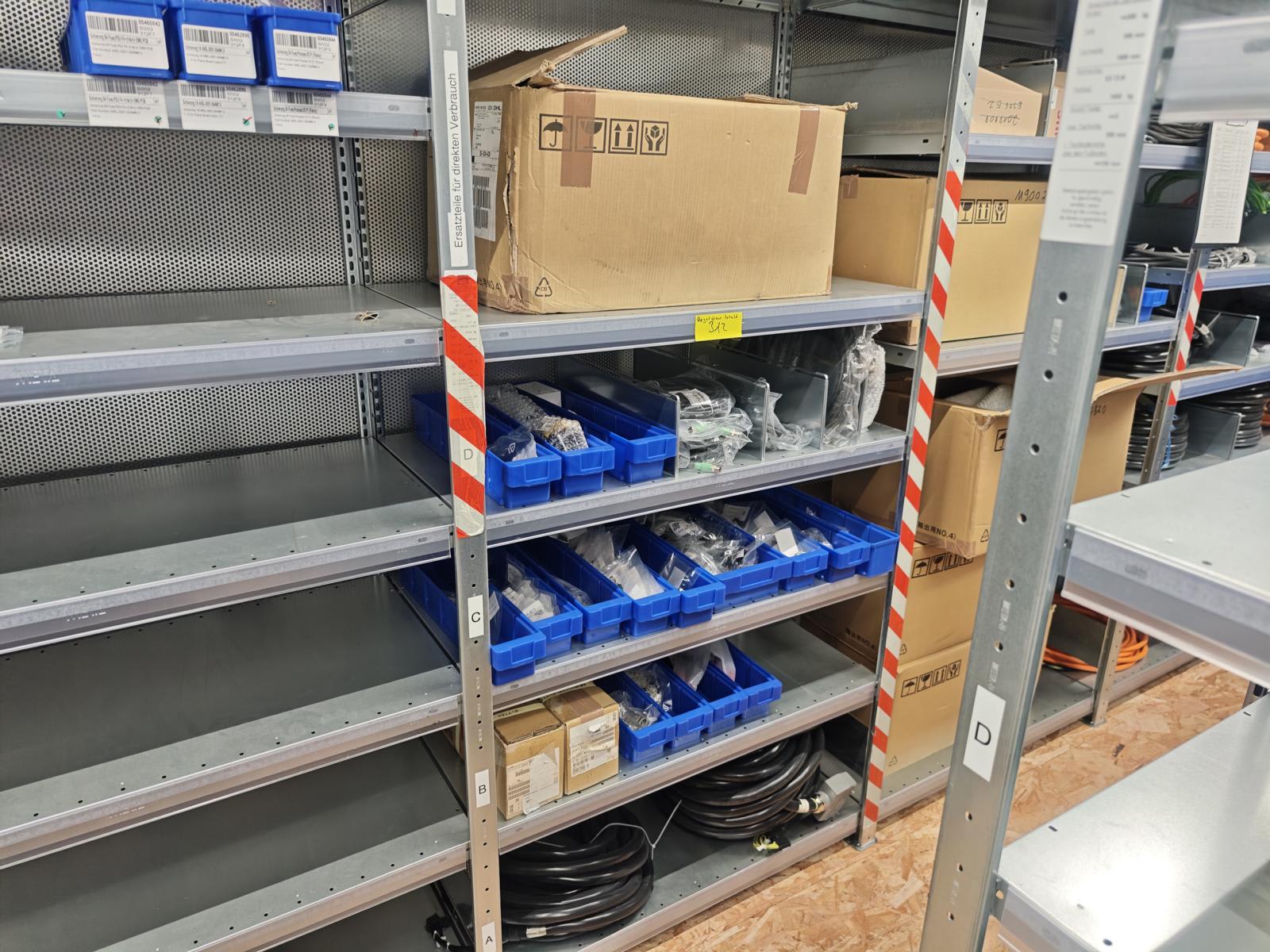 Assortment of electrical spare parts
