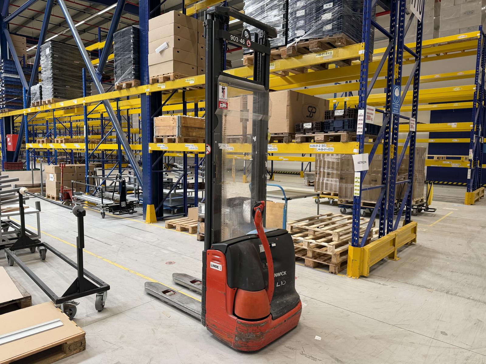 Stacker (walkie) 1,4t LINDE L10 | 2005