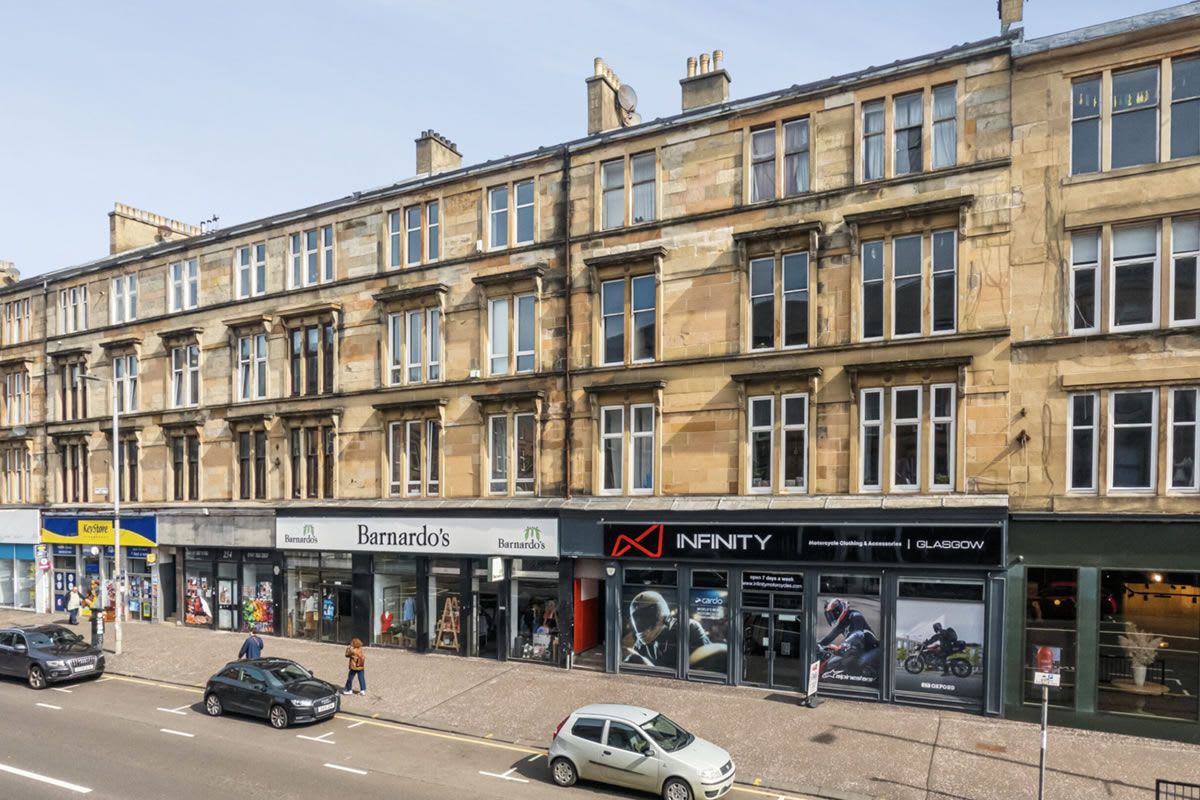 244 Great Western Road, Top Floor Flat, Hyndland, Glasgow West End