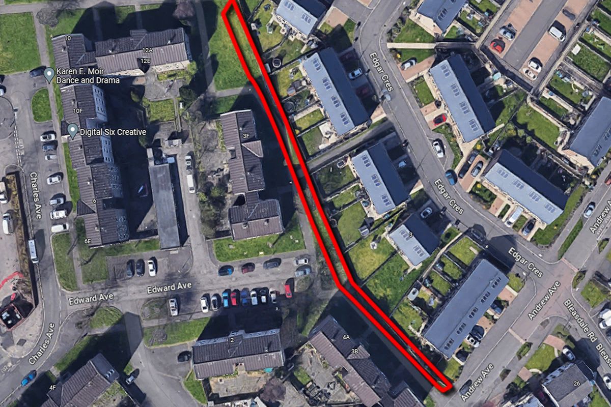 Land at Rosslyn Way, Braehead, Renfrew