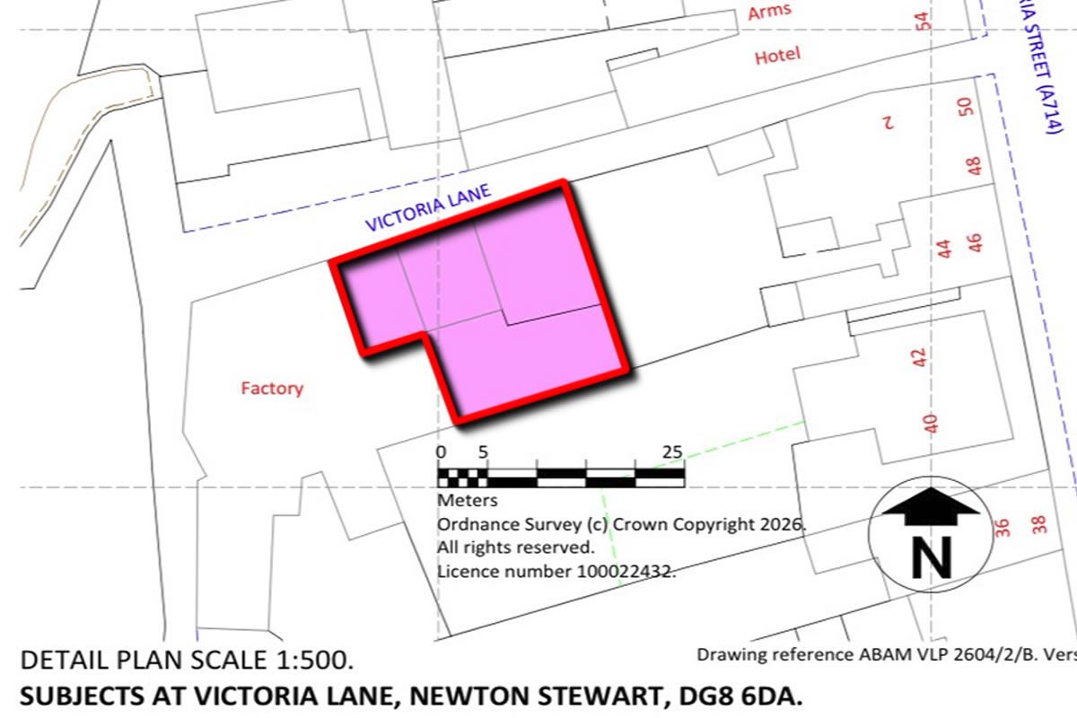 Land at Victoria Lane, Newton Stewart