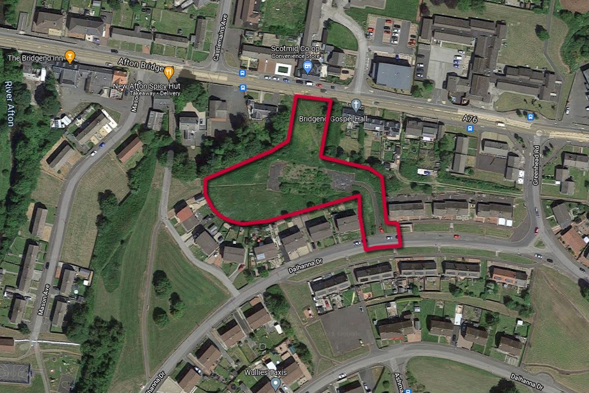 Dalhanna Drive, Development Site, New Cumnock