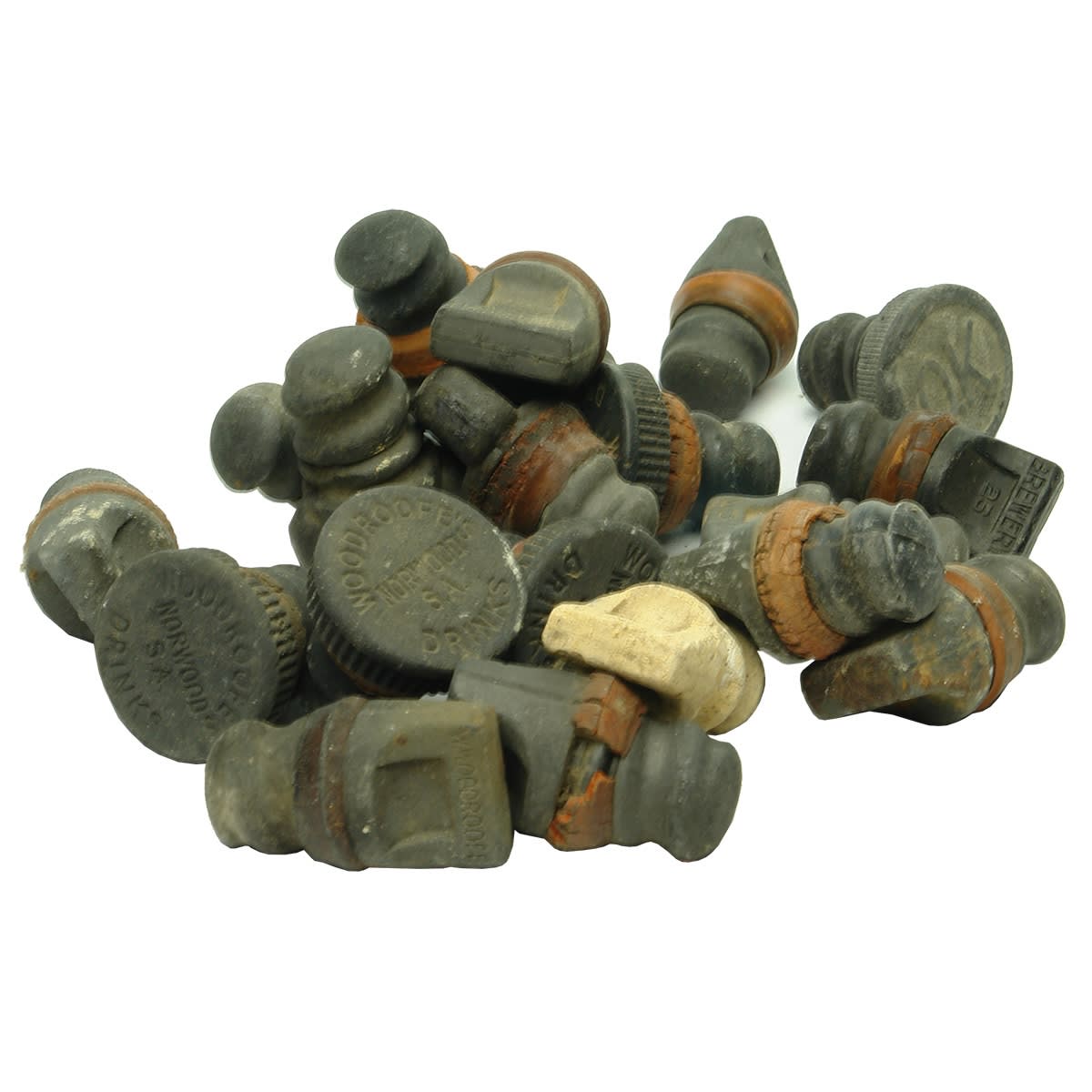 20 Internal Thread Stoppers: Ladd, Woodroofe, Lion and one OK. (South Australia)