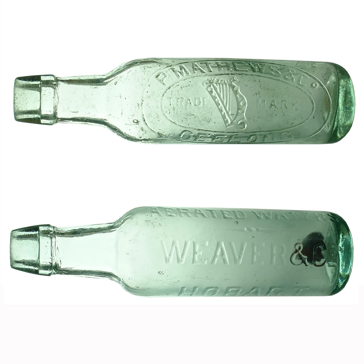 2 Lamonts: P. Mathews & Co., Geelong. Harp; Weaver & Co., Hobart. (Victoria & Tasmania)