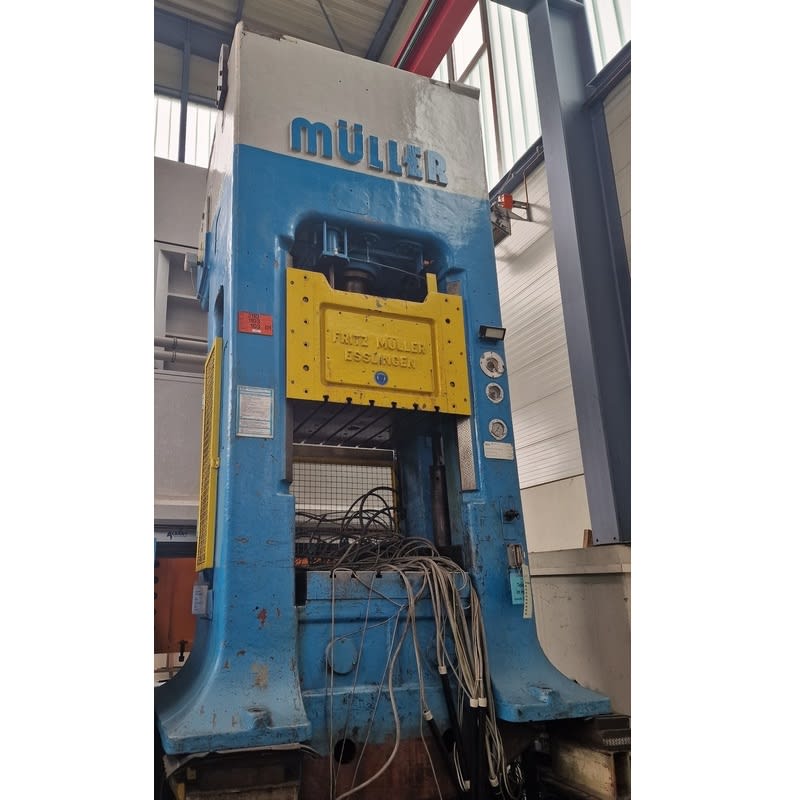 MUELLER, ZE 160/200-10., Hydraulic press, year 1966