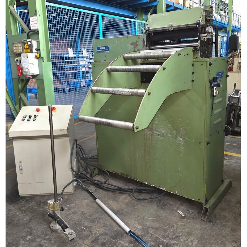 GSW, RMZ 50/54, Straightening machine, year 1996