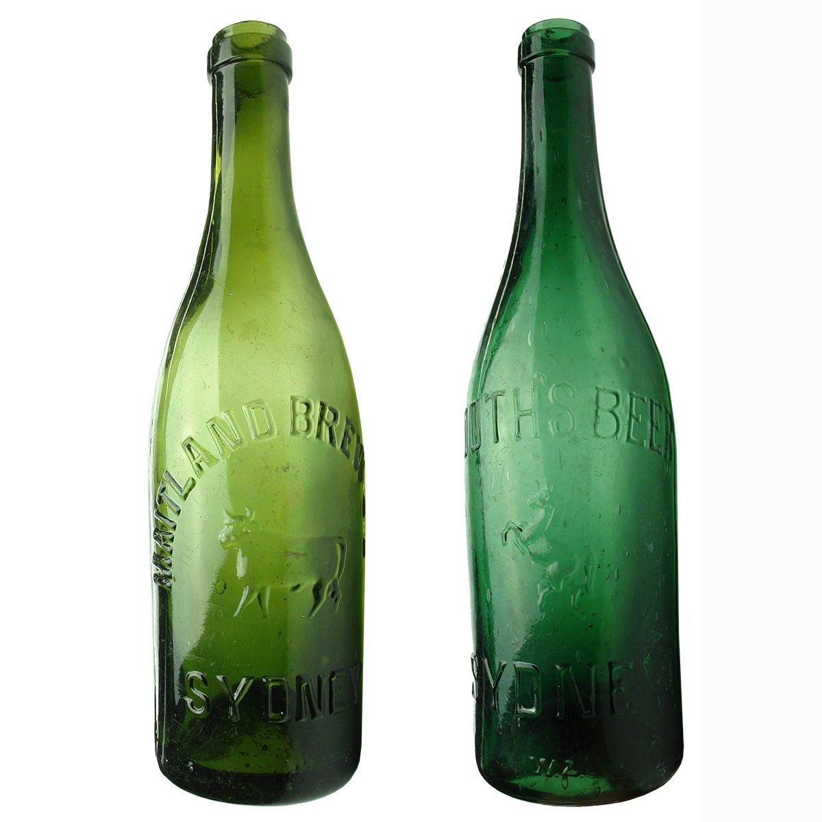 2 Ring Seal Beers: Maitland Brewg Co Ltd, Sydney; Tooth's Beer, Sydney. (New South Wales)