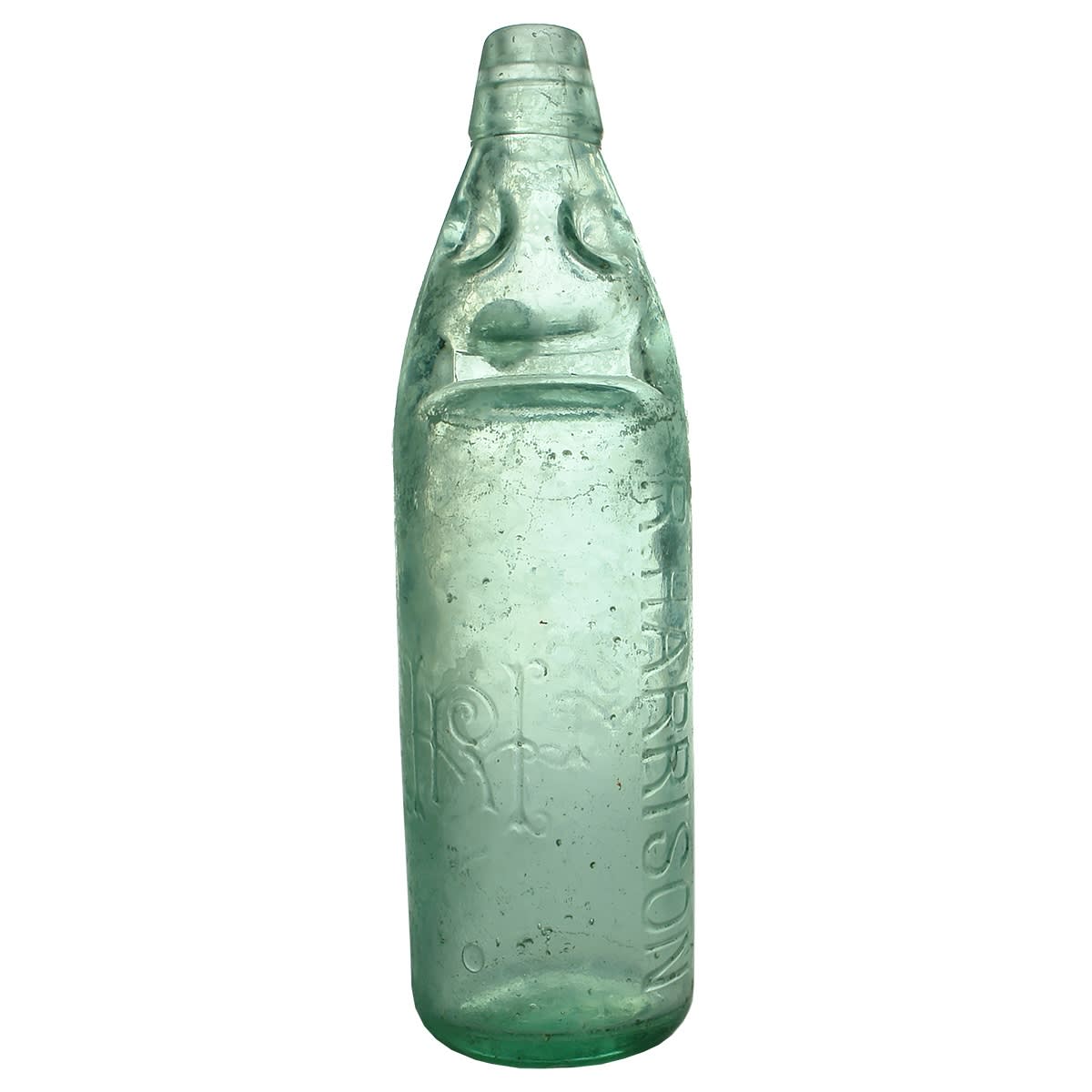 Codd. R. Harrison, Fitzroy. M. G. B. Co. Dobson. Aqua. 26 oz. (Victoria)