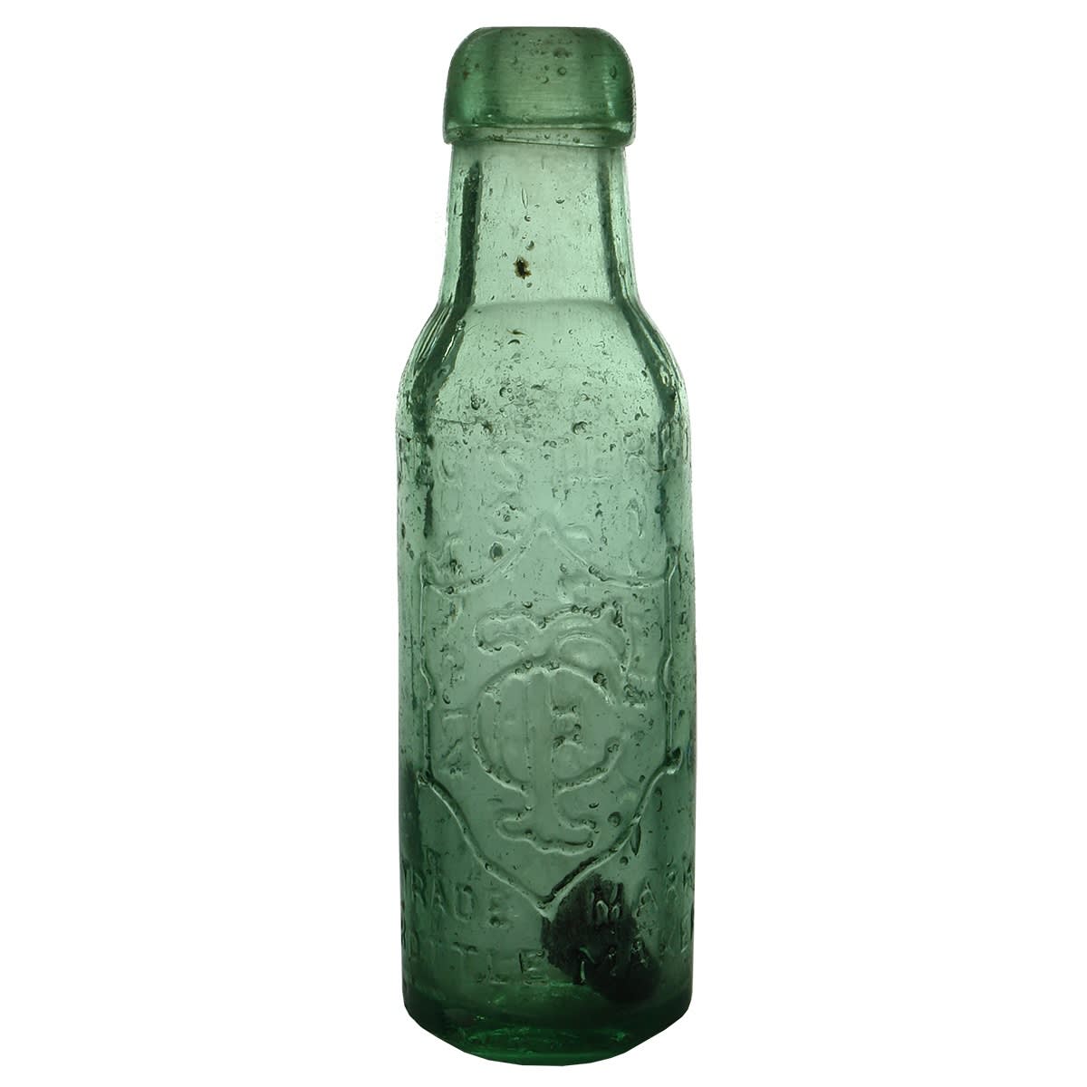 Lamont. Crystal Fountain Company, Sydney. J. Ross. Aqua. 6 oz. (New South Wales)