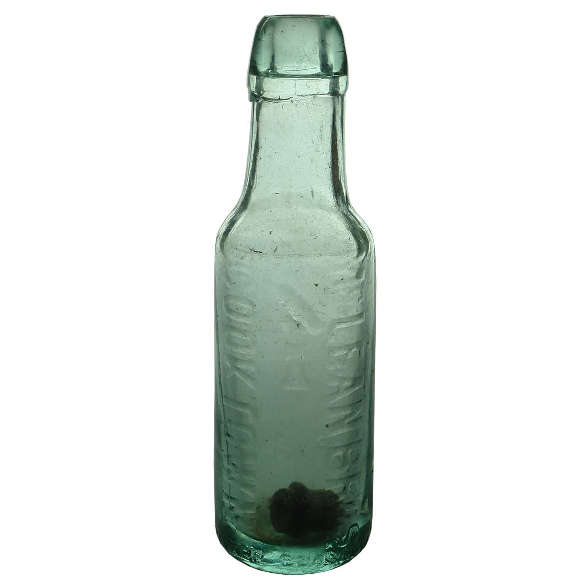 Lamont. McLean Bros, Cooktown. Aqua. 6 oz. (Queensland)