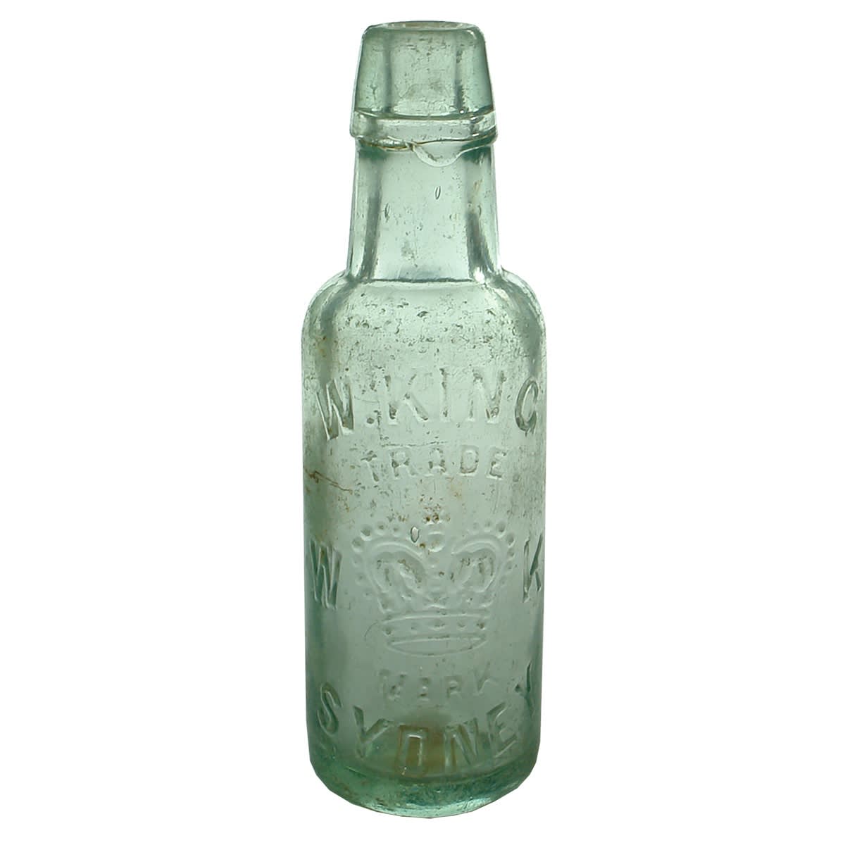 Lamont. W. King, Sydney. Aqua. 6 oz. (New South Wales)